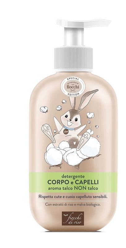 Fiocchi Di Riso Detergente Corpo Capelli Talco Special 400 Ml