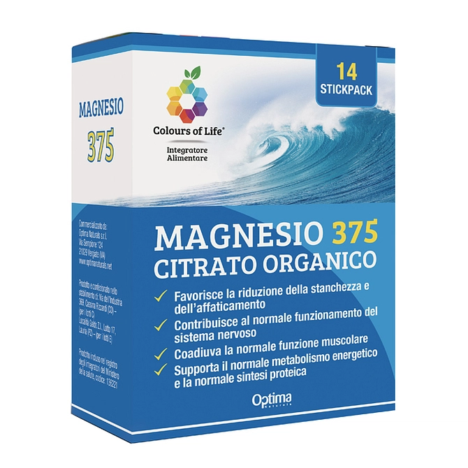 Colours Of Life Magnesio 375 14 Stick