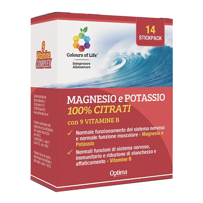 Magnesio Potassio Vit B 14 Stick
