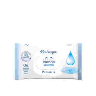 DERMACOTONE WATER SALVIETTINE 99% ACQUA 60 PEZZI