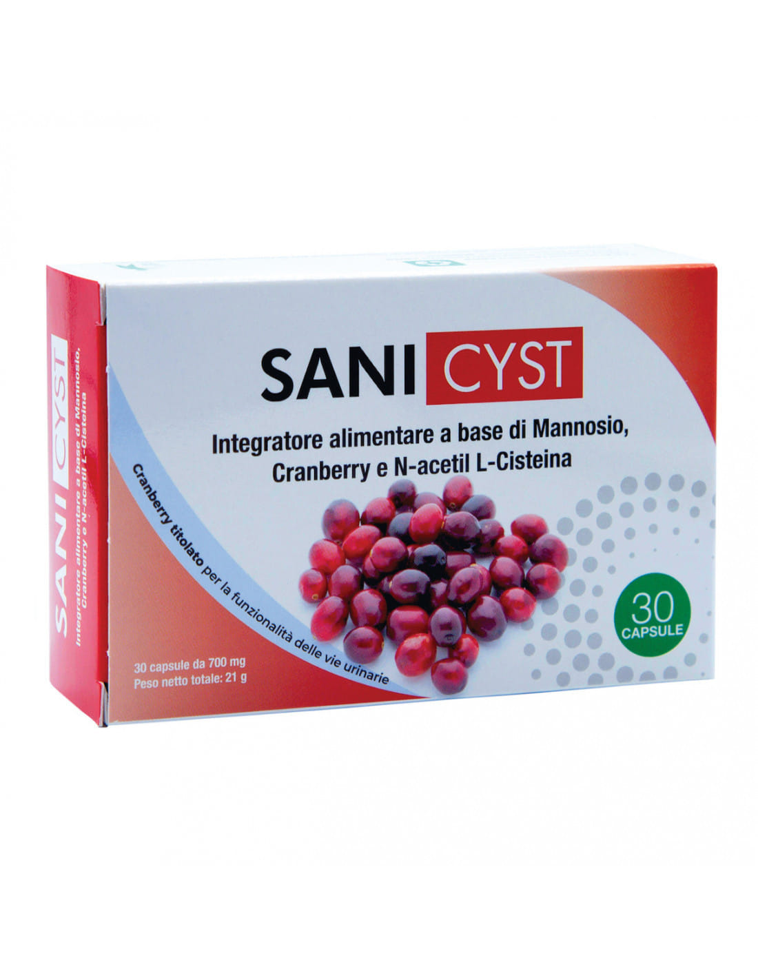 SANICYST 30 CAPSULE RM