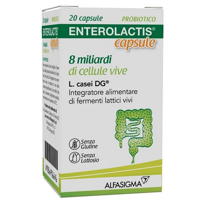 Enterolactis 20 Capsule 300 Mg