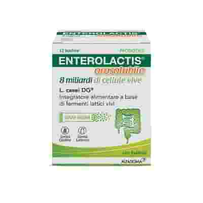 ENTEROLACTIS OROSOLUBILE 12 BUSTINE 8 MILIARDI DI CELLULE VIVE