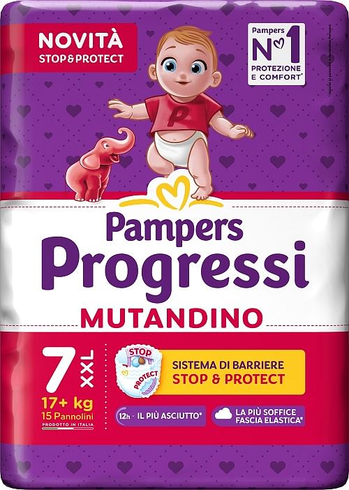 Pampers Progressi Mutandino Xxl 15 Pezzi