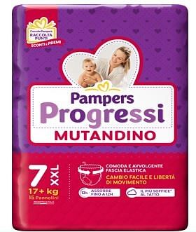 Pampers Progressi Mutandino Xxl 15 Pezzi