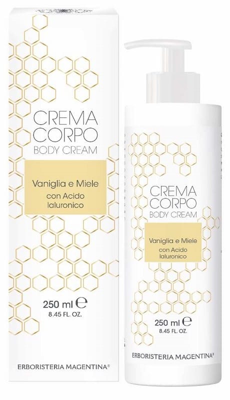 CREMA CORPO VANIGLIA E MIELE 250 ML