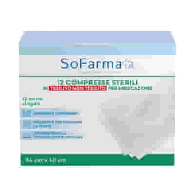 GARZA COMPRESSA IN TNT 36X40 CM 12 PEZZI SOFARMAPIU'