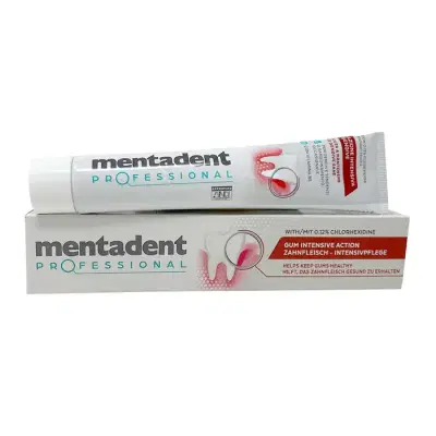 MENTADENT PROFESSIONAL DENTIFRICIO 0,12 CLOREXIDINA 75 ML MENTADENT PROFESSIONAL DENTIFRICIO 0,12 CLOREXIDINA 75 ML