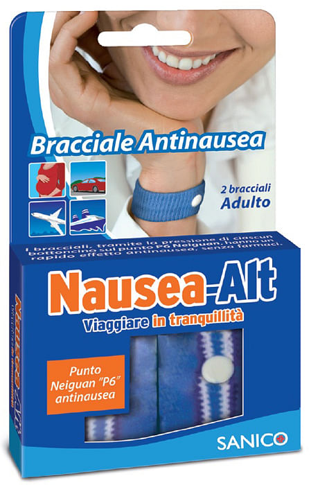 Bracciale Antinausea Adulto Nausea Alt