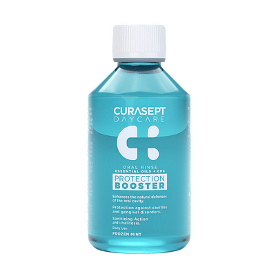 CURASEPT DAYCARE BOOSTER COLLUTORIO FROZEN MINT 500 ML + 100 ML