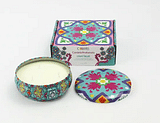 COLORS CANDELA GRANDE LIGHT BLUE GARDENIA