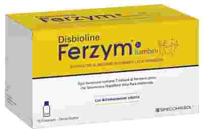 DISBIOLINE FERZYM BAMBINI 10 FLACONCINI DA 8 ML