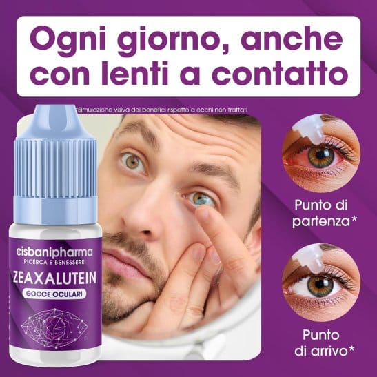 COLLIRIO ZEAXALUTEIN CISBANI PHARMA GOCCE 10 ML