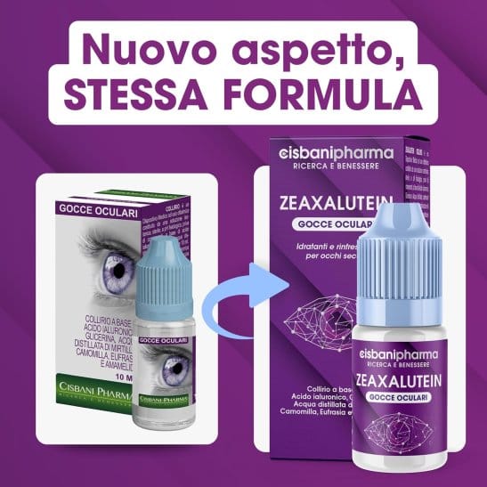 COLLIRIO ZEAXALUTEIN CISBANI PHARMA GOCCE 10 ML