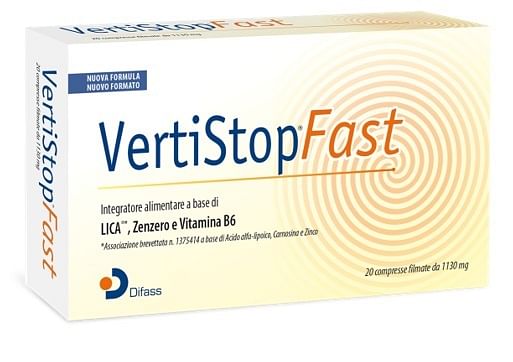 Vertistop Fast 20 Compresse