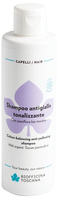 Biofficina Toscana Shampoo Antigiallo Tonalizzante 200 Ml