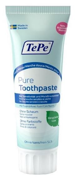 Tepe Pure Menta Piperita Delicata Dentifricio 75 Ml