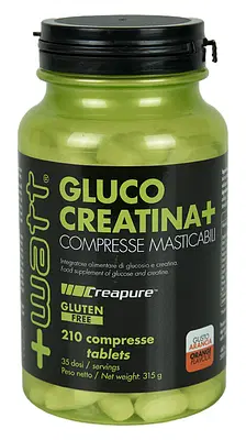 GLUCOCREATINA+ 210 COMPRESSE MASTICABILI R+ GLUCOCREATINA+ 210 COMPRESSE MASTICABILI R+