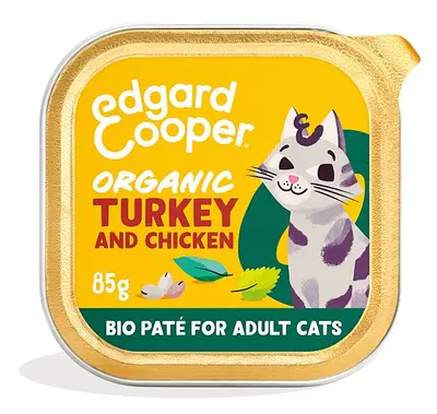 EDGARD&COOPER CAT EXPORT CUP ORGANIC TURKEY&CHICKEN 85 G EDGARD&COOPER CAT EXPORT CUP ORGANIC TURKEY&CHICKEN 85 G