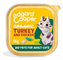 EDGARD&COOPER CAT EXPORT CUP ORGANIC TURKEY&CHICKEN 85 G