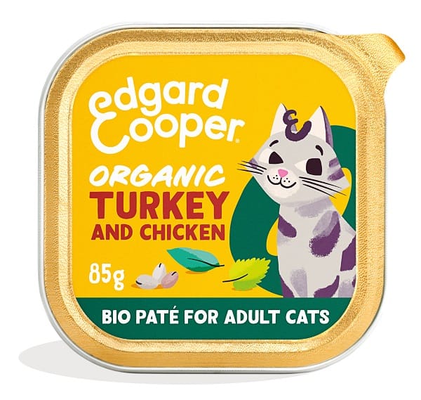 Edgard&Cooper Cat Export Cup Organic Turkey&Chicken 85 G-image