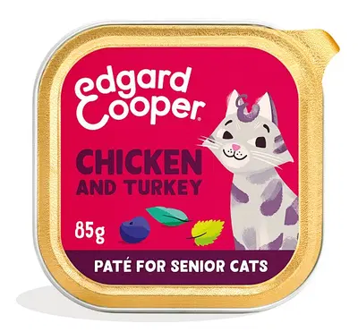 EDGARD&COOPER CAT EXPORT CUP SENIOR CHICKEN&TURKEY 85 G EDGARD&COOPER CAT EXPORT CUP SENIOR CHICKEN&TURKEY 85 G
