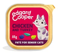 EDGARD&COOPER CAT EXPORT CUP SENIOR CHICKEN&TURKEY 85 G