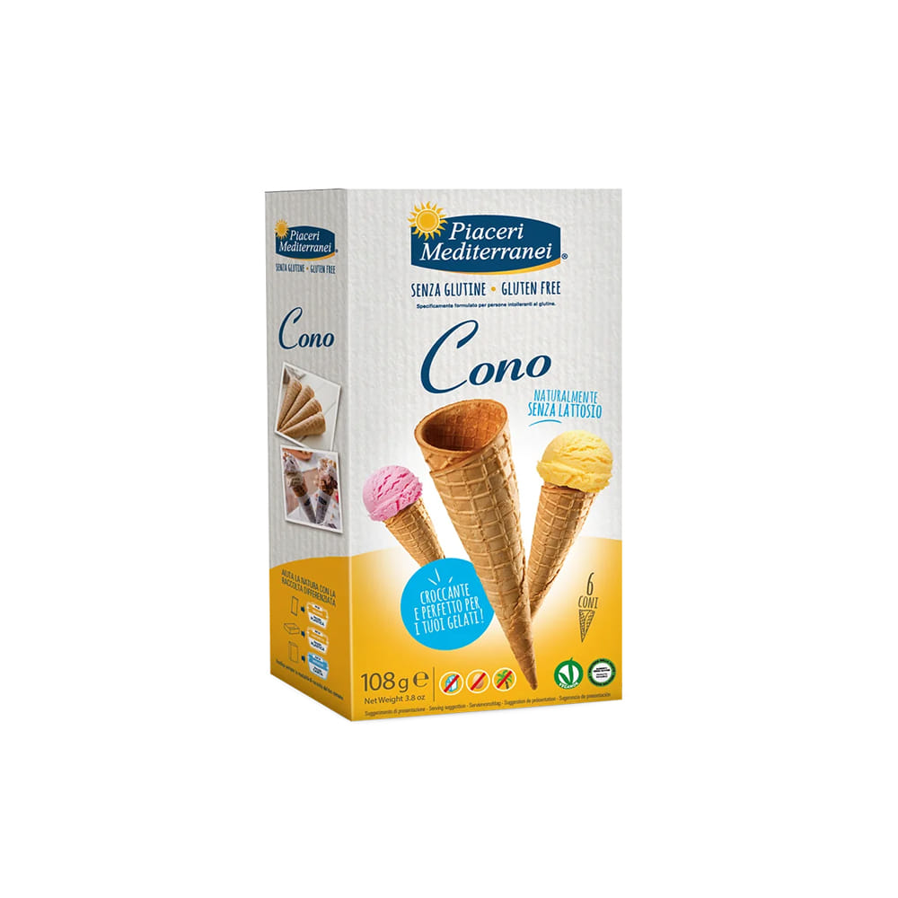 PIACERI MEDITERRANEI CONO 6 PEZZI 18 G