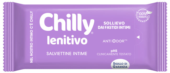 Chilly Salviette Lenitivo 12 Pezzi