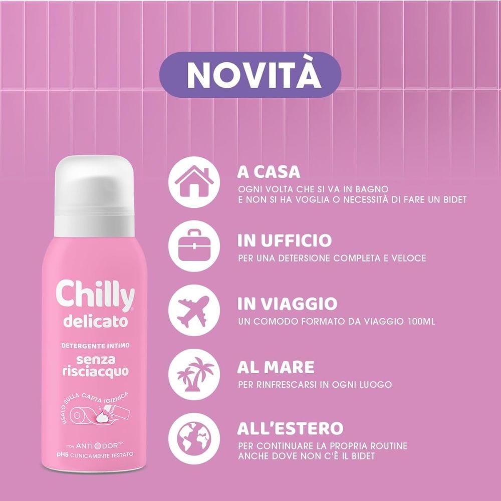 CHILLY NO RINSE DELICATO 100 ML