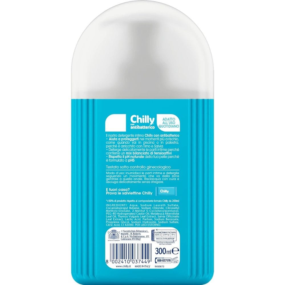 CHILLY DETERGENTE ANTIBATTERICO 300 ML