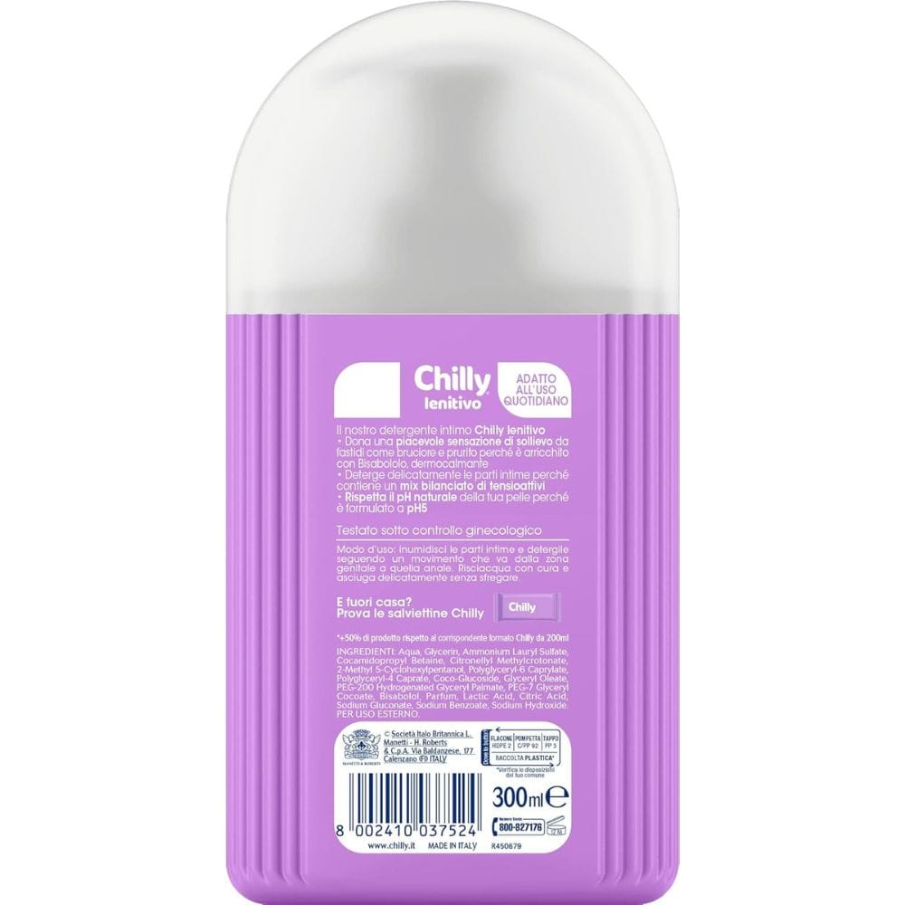 CHILLY DETERGENTE LENITIVO 300 ML