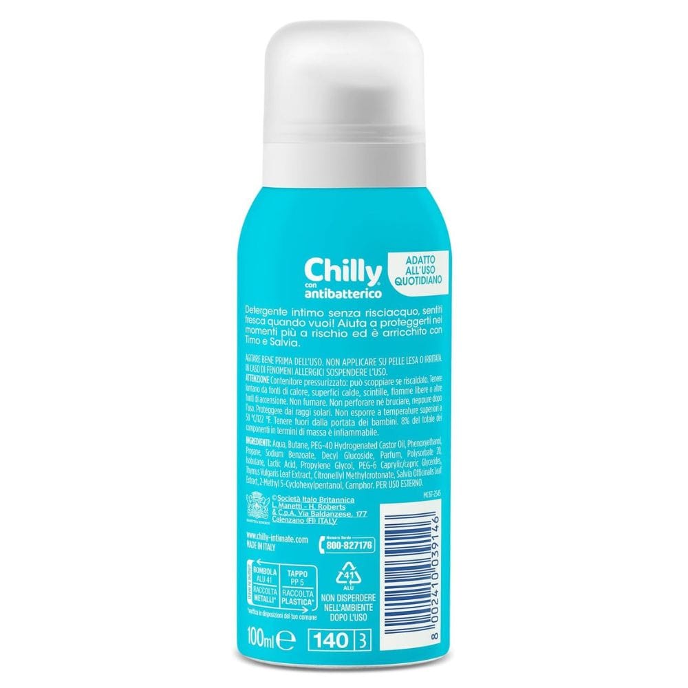 CHILLY NO RINSE ANTIBATTERICO 100 ML