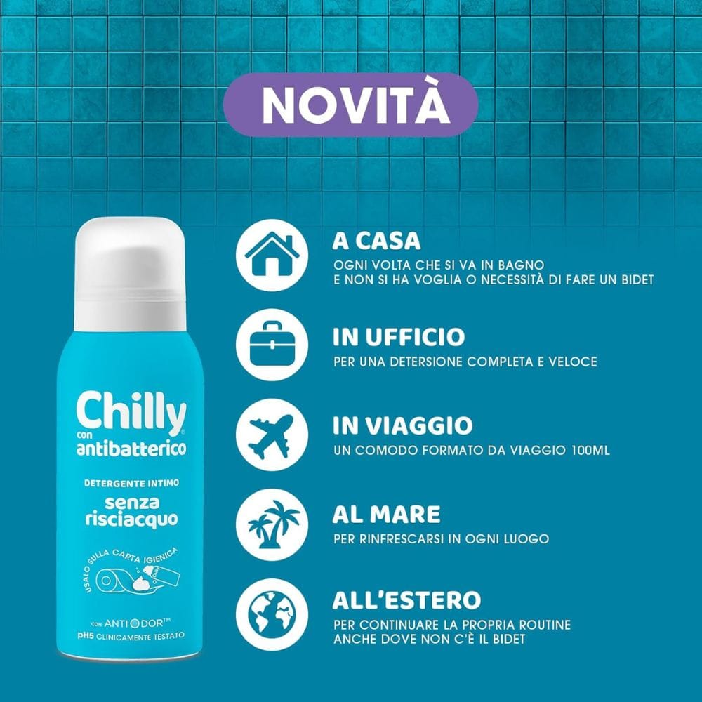 CHILLY NO RINSE ANTIBATTERICO 100 ML