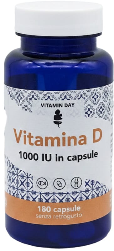 VITAMIN DAY VITAMINA D 180 CAPSULE