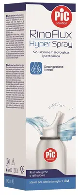SOLUZIONE SALINA IPERTONICA SPRAY RINOFLUX HYPER PIC 100 ML SOLUZIONE SALINA IPERTONICA SPRAY RINOFLUX HYPER PIC 100 ML
