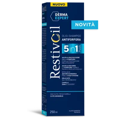RESTIVOIL DERMA EXPERT SHAMPOO ANTIFORFORA 5 IN 1 250 ML RESTIVOIL DERMA EXPERT SHAMPOO ANTIFORFORA 5 IN 1 250 ML