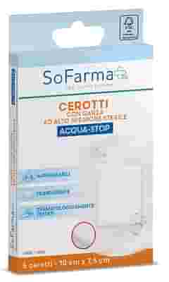 CEROTTO ACQUASTOP 10X7,5 CM 5 PEZZI SOFARMAPIU'