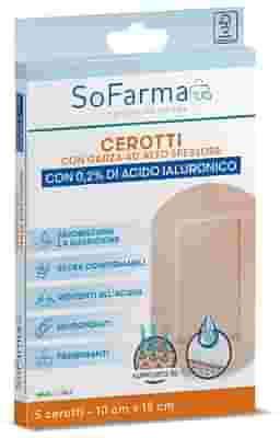 CEROTTO CICATRIZZANTE 10X15 CM 5 PEZZI SOFARMAPIU'