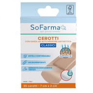 CEROTTO CLASSICO 7X2 CM 20 PEZZI SOFARMAPIU'