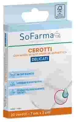CEROTTO DELICATO 7X2 CM 20 PEZZI SOFARMAPIU'