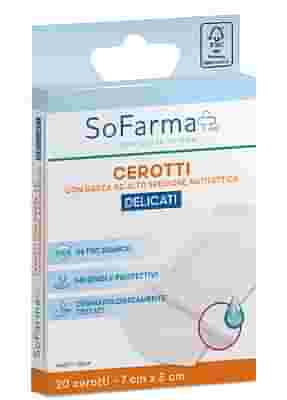 CEROTTO DELICATO 7X3 CM 20 PEZZI SOFARMAPIU'