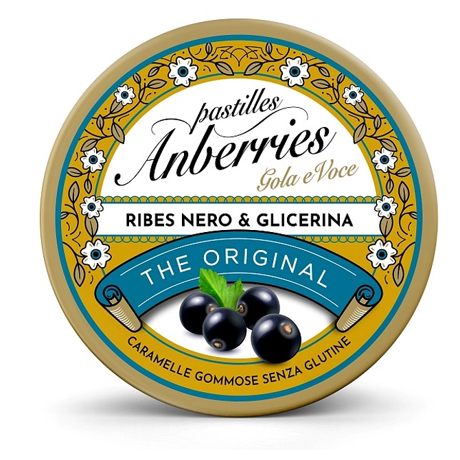 Anberries Classiche Ribes Nero Glicerina 50 G