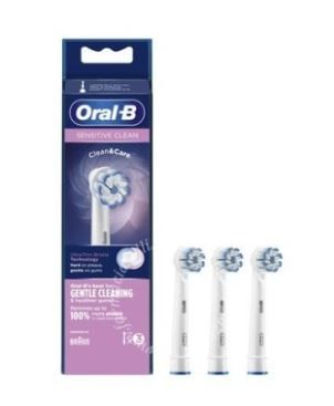 Oralb Power Refill Eb60 3 Sensitive Clean 3 Pezzi