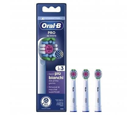 Oralb Power Refill Eb50 3 Crossaction 3 Pezzi