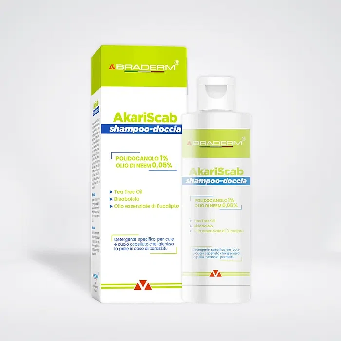 Akariscab Shampoo Doccia 150 Ml Braderm