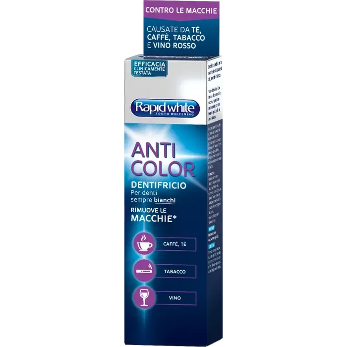 Rapid White Dentifricio Anticolor 75 Ml