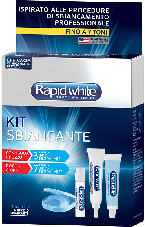 Rapid White Kit Bite Dentale Sbiancante