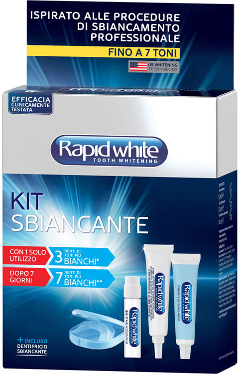Rapid White Kit Bite Dentale Sbiancante