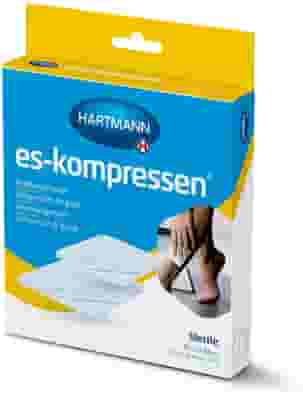 GARZA ES KOMPRESSEN 8 STRATI TITOLO 17 10X10CM 10 PEZZI